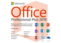 Professionista di Microsoft Office 2019 di chiave del ms più l'attivazione di collegamento di download online